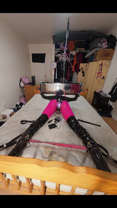 Spread Eagle Self Bondage