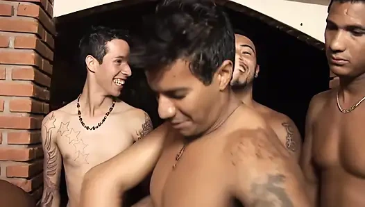 A Wild Interracial Party for Bianca