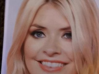 Holly Willoughby cum tribute 74