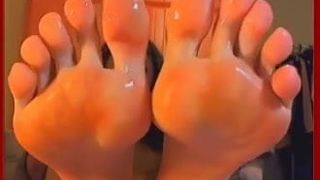 sucking own toes