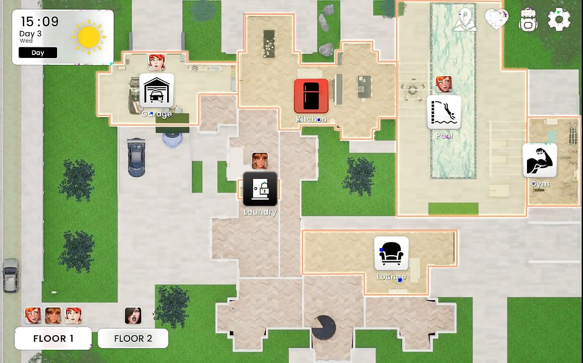 Mansion Days, jeu hentai tabou, épisode 4, mon coloc gothique veut faire son premier porno avec moi !
