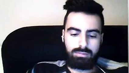 Düz adamlar ayak üzerinde web kamerası #297