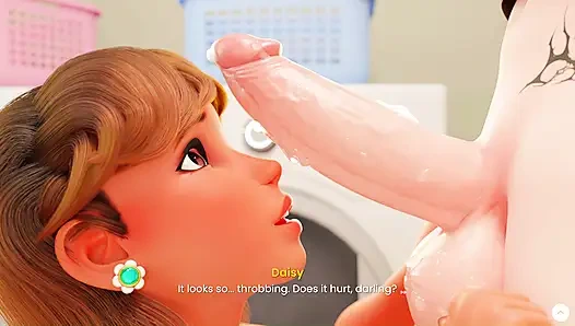 Ibu tiri nakal ini dientot habis-habisan sampai matanya merem melek