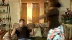 Sexy Milf Ebony fuck in hyperspeed -time lapse