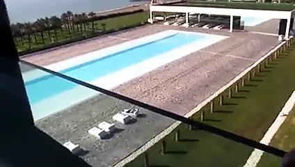 German with big tits on vacation