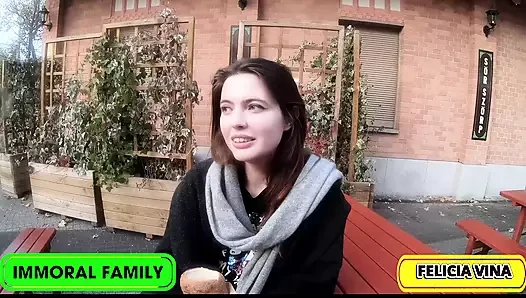 Felicia Vina's Cream-Filled Cake & Stepdad's Thick Load!