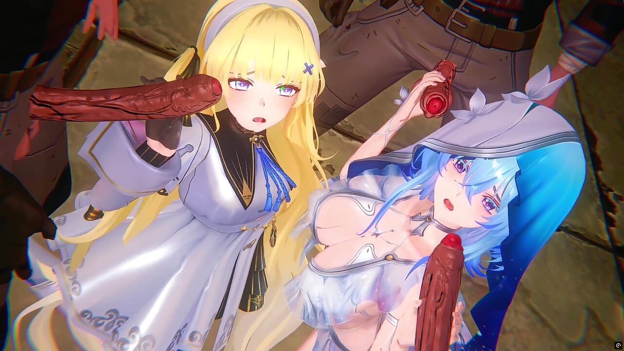 Wuthering Waves - Phoebe and Shorekeeper Hardcore Sex - 3D Hentai Animation