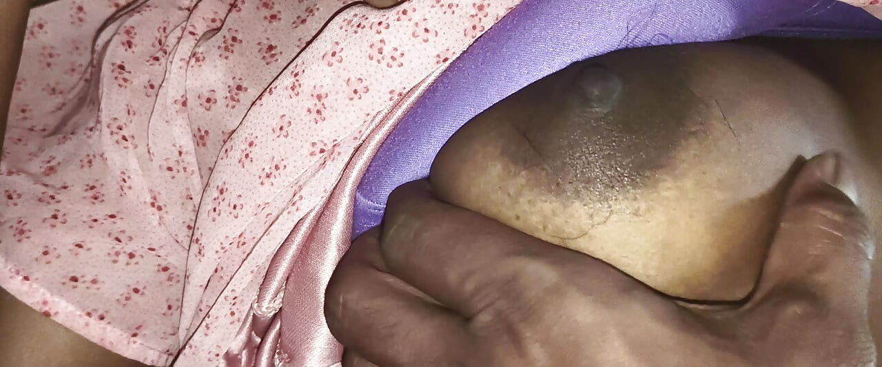 Blacky wife big boobs and pussy roughing