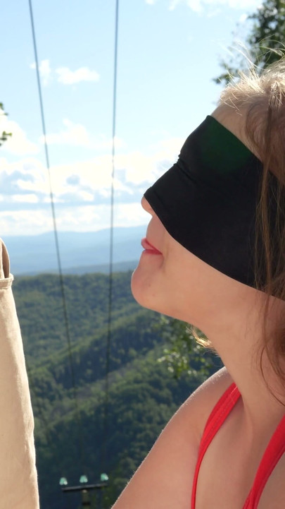 DESI XXX, Indian GAME OF TASTE outdoors. Guess the taste of my ICE CREAM! XSanyAny | Clip 1
