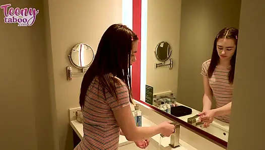 Vacation Creampie with Stepdaughter