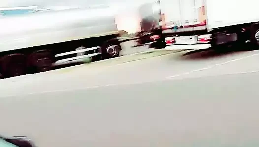 Slutboyben CAM4 Cruising Hot Shotzzz XXXIII Huge Monster Cumshot At Truck Stop