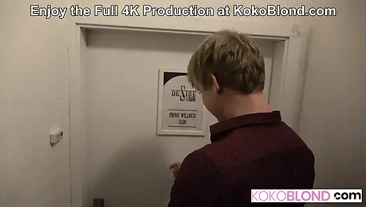 Having Fun with Granny and Grandpa! Bi Threesome at KokoBlond