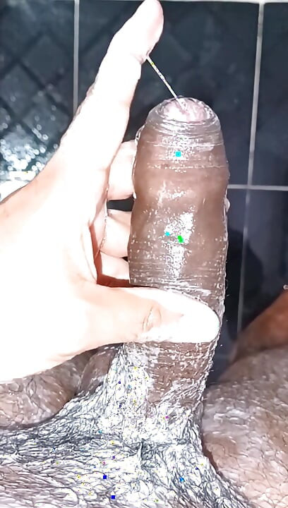 Stepdaddy Playing in the Shower with His Very Hard, Soapy Cock