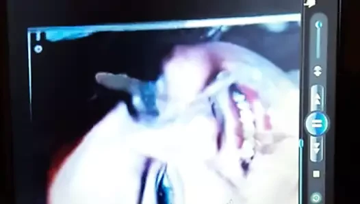 haraç cumshot için emma taş çift horoz version