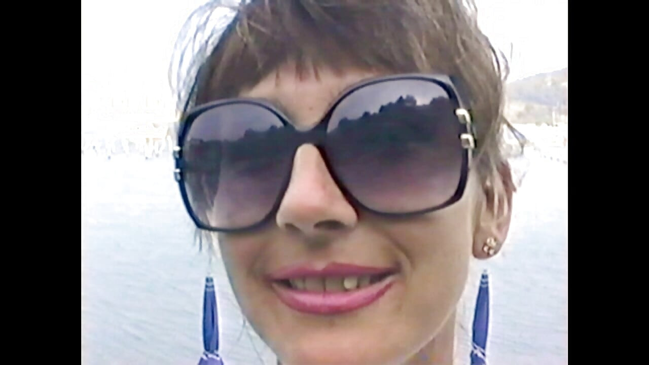 Editing old VHS tapes I found this snippet of my pussy on a Mediterranean cruise
