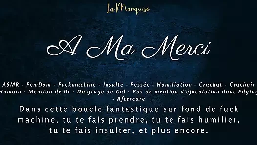 French Audio Porn | You are tied up and fucked by a fuck machine like a good submissive