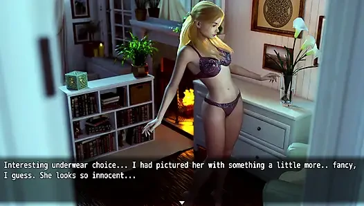 Sexy dessous modellieren