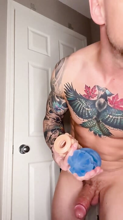 Trying Out My New Toys and Cumming Hard