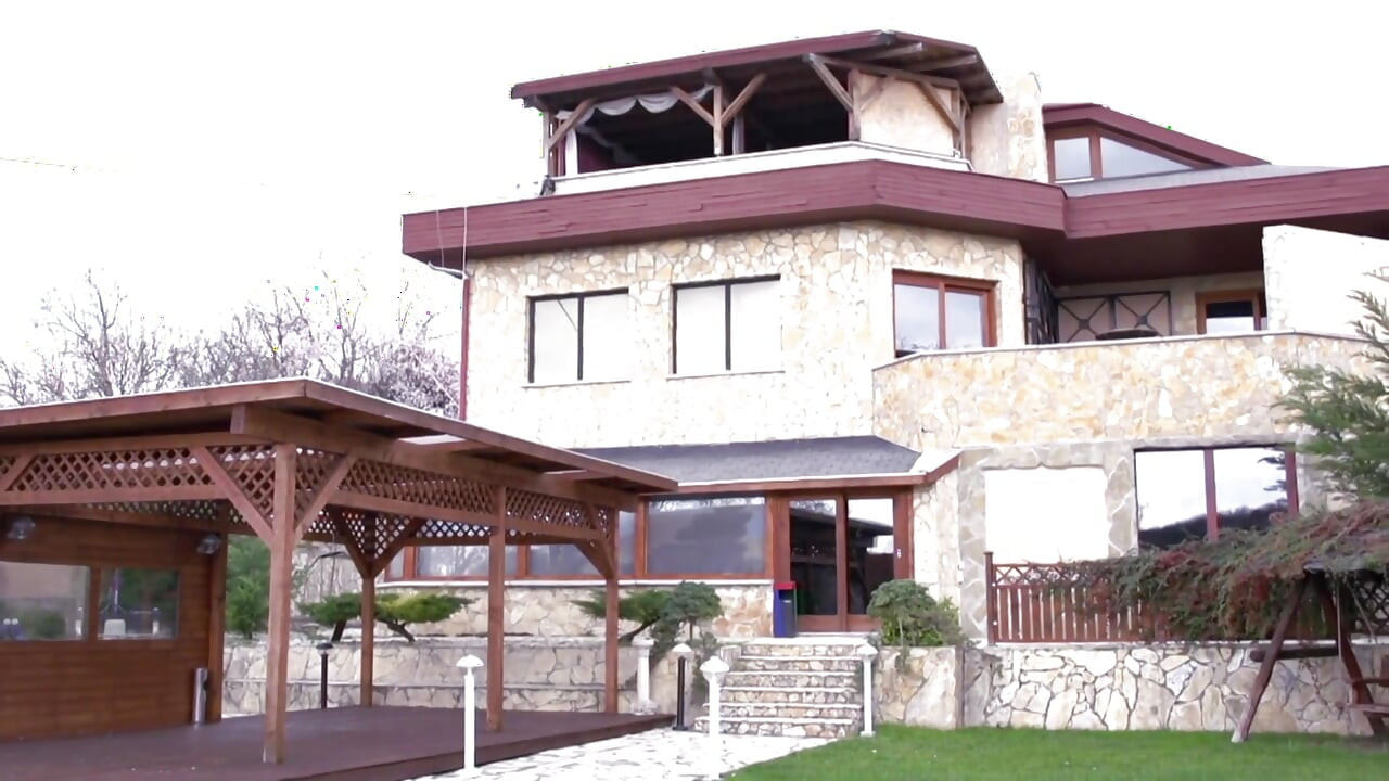 Milf in fishnets gets ass fuck from the swinger orgy with her bff