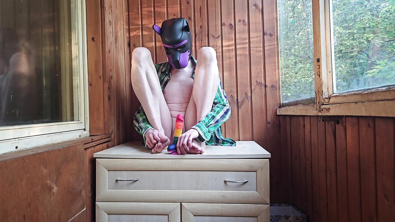 Sasha Earth solo foot fetish and masturbation amateur