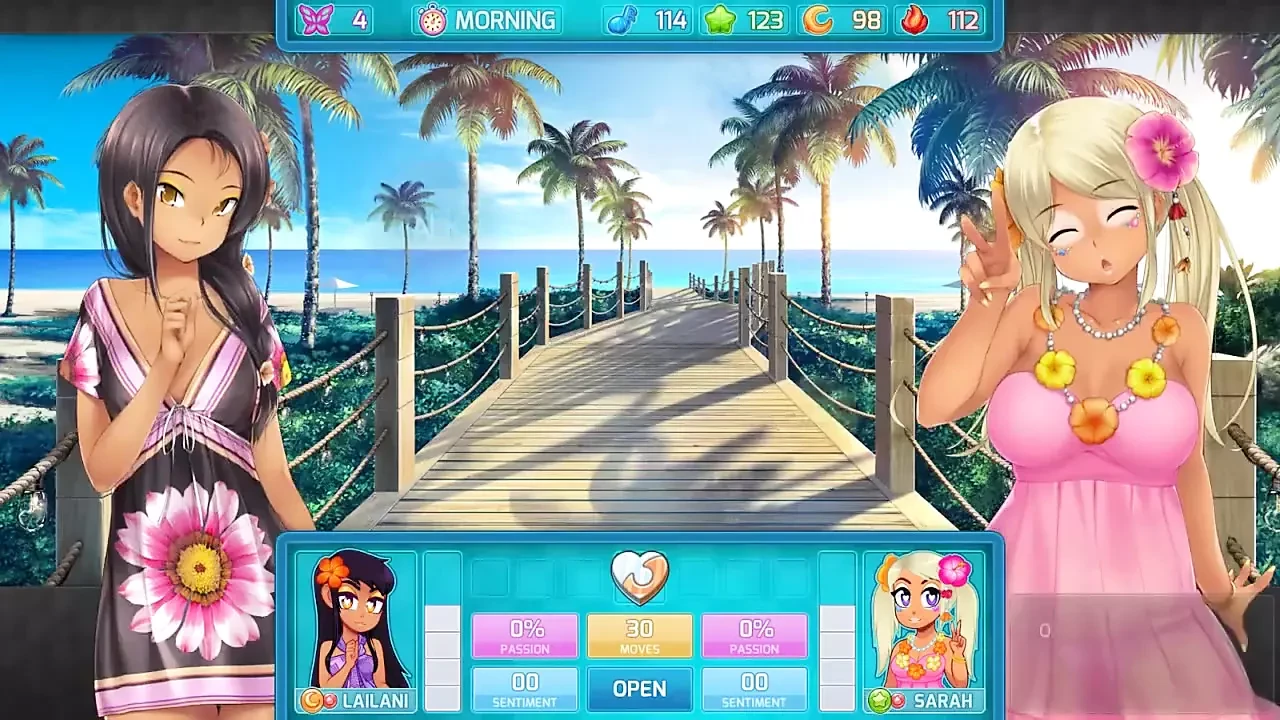 Huniepop 2 - Double Date - Part 8 Girl Lesbian Babes by Loveskysan