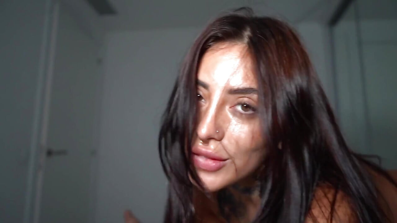 Tattooed Babe Tabatha Lust Caught Touching Her Pussy Ended up Fucked Hard by My Big Cock