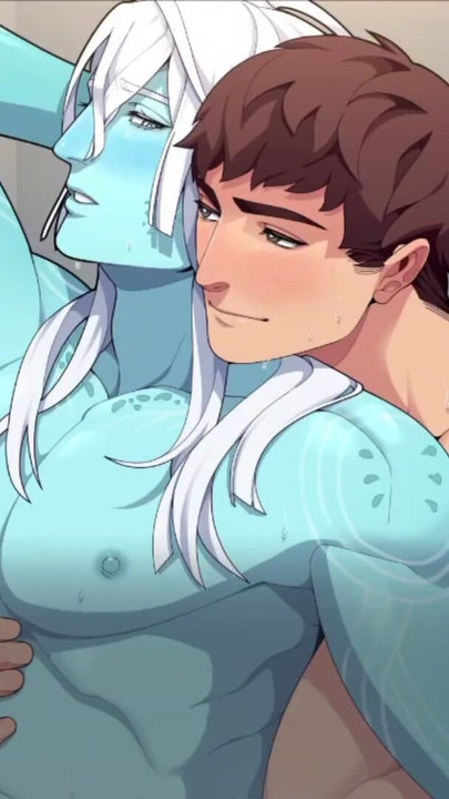 ついに友人が私の美味しい青いボディ、THE SIMBIAMT(ザ・シンビアムト)を楽しんでくれました。 | クリップ 2