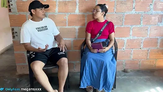 Atas nama Tuhan aku menempatkan penisku dalam pendeta