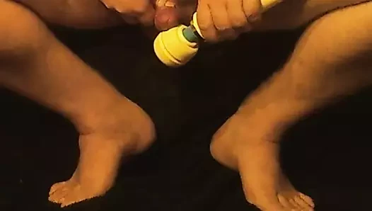 Minik küçük penis sihirli değnek orgazm cumshot3