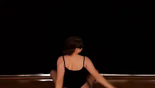 Танец Валентина С Завязанными Глазами И Высокими Каблуками