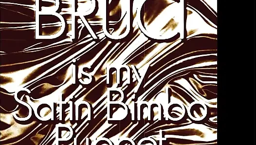 Audio only - Bruci is my satin slut puppet