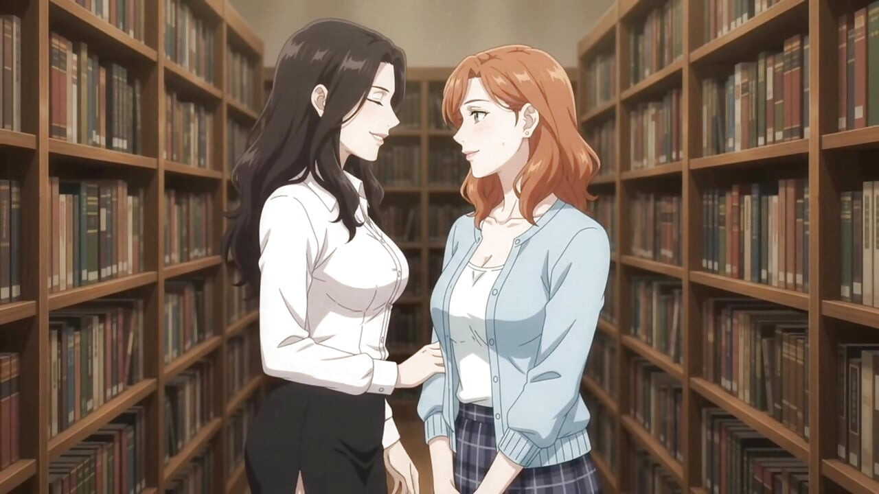 Two lesbian girls studying in liberty turn into intimate situation