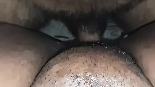 This maid waited for my wife to come out to tease me, I couldn't resist in that ass