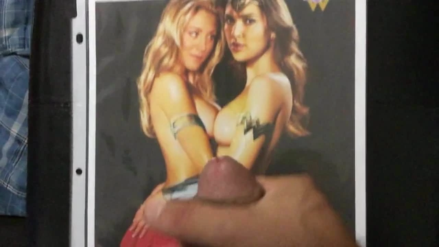 Kaley cuoco and Gal gadot cum tribute