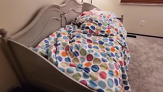 Stepfather Massages Stepdaughter's Pussy