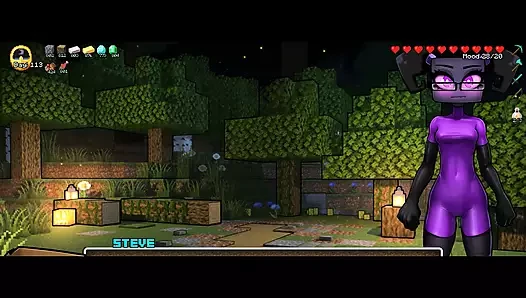 Minecraft Horny Craft (Shadik) - Part 61-62 - Endergirl Spanking And Bla...