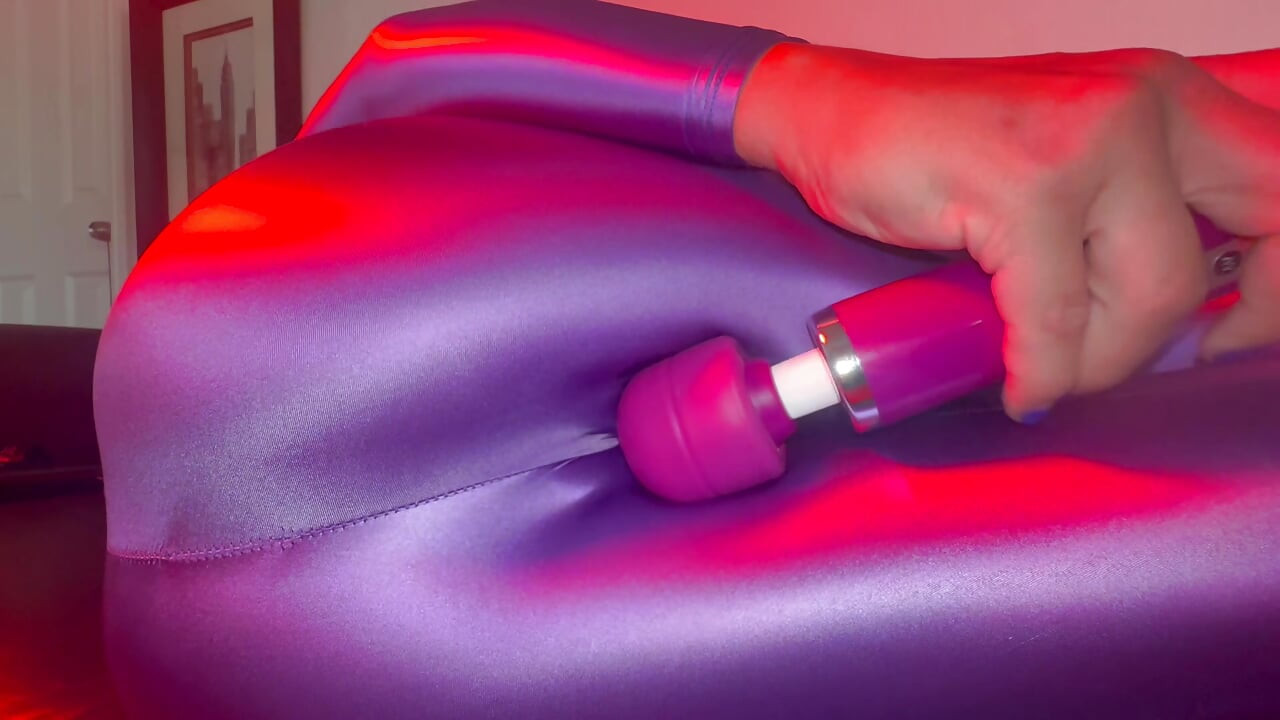 Having fun in my spandex body suit