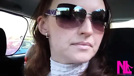 Pedal Pumping in Pink Wedges/flip Flops