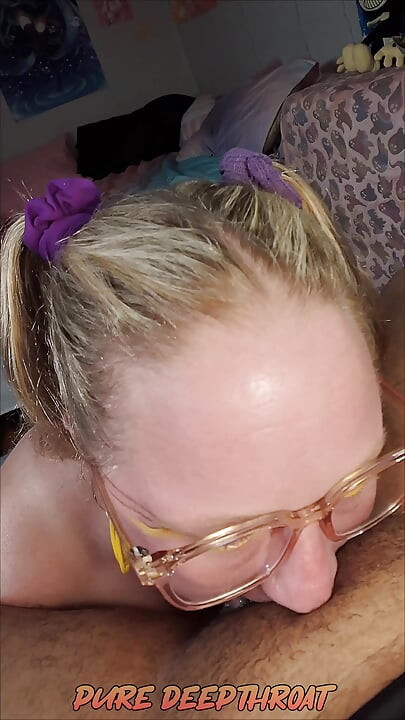 Throat Goblin Ep - 97 Nerdy Amateur Blowjob Cum Throat Pie