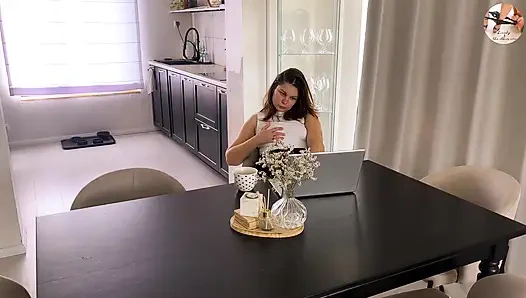 I Got Horny While Working so I Decided to Masturbate