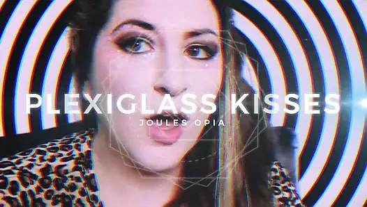 Plexiglass Kisses Lipstick Fetish Asmr