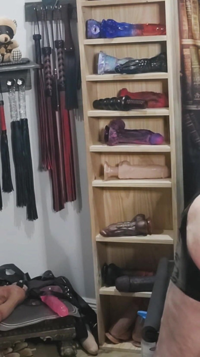 Stunning moment from "Blondie put half her arm in his ass then Pegged hard"