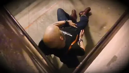 SKINHEAD jerking off