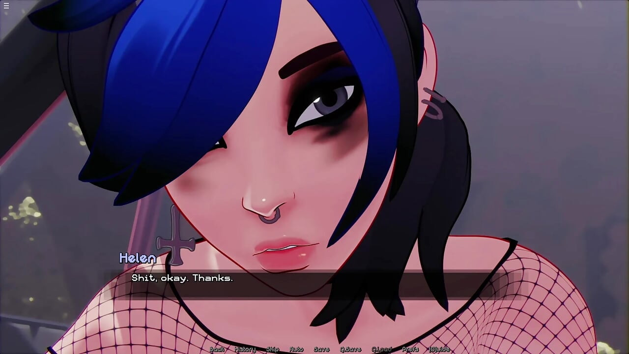 Hooked - Helen's Route: Deepthroat in the Car