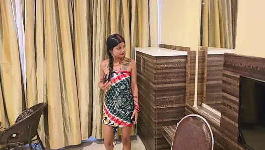 Desi-indische Hausfrau ko-Ehemann nicht baathroom Hauptbahut pela