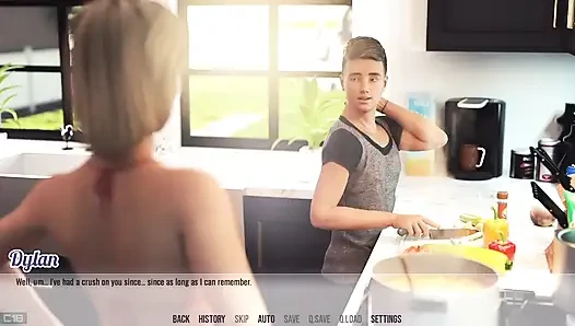 Teen Dylan hot fun with hot milf Amber(Part-1)