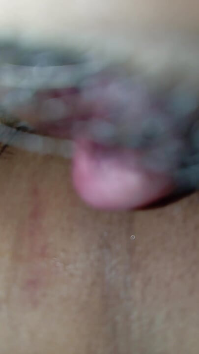 Lovely asian wife moaning while under arm licking