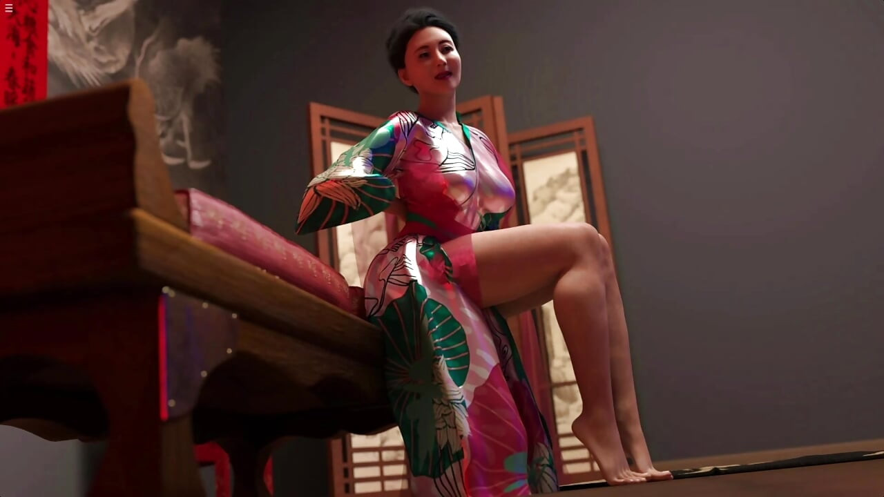 Deux MILF chinoises trans font une séance photo de mannequin nue