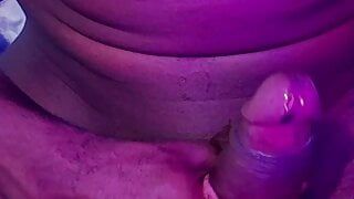 pov close up black cock squirting