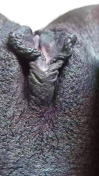 독일 자연산 더러운 뚱보 보지를 카메라에 바짝 대고 애태우기